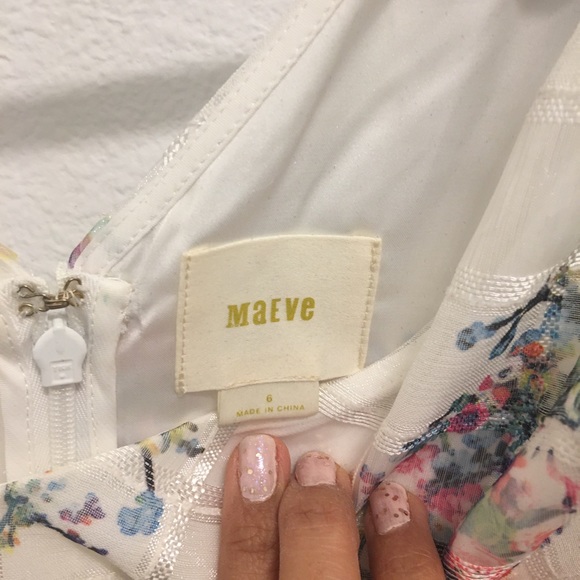 ✨ Moving sale 🚗- Anthropologie Maeve Peony Floral dress, Size 0 - Picture 7 of 10